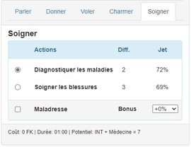 Chances de succ&egrave;s