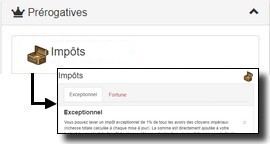 Taxes et imp&ocirc;ts