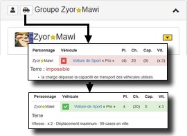 Activer un v&eacute;hicule