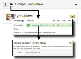 G&eacute;rer un v&eacute;hicule