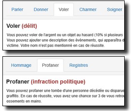 Actions ill&eacute;gales