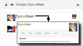 &Eacute;valuer l'adversaire