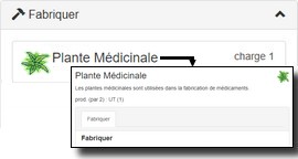 Fabrication de plantes m&eacute;dicinales