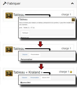 Cr&eacute;er une &oelig;uvre d'art