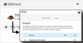 Rep&eacute;rage des drogu&eacute;s