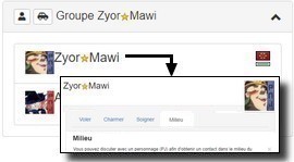 Contact avec le Milieu