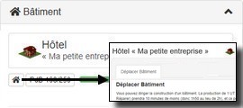 D&eacute;placer un B&acirc;timent