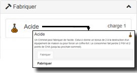 Fabriquer de l'acide