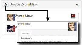 Interrompre un combat